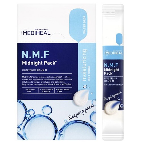 Set 16 gói mặt nạ ngủ MEDIHEAL N.N.F Midnight Pack cấp ẩm cho da 4ml