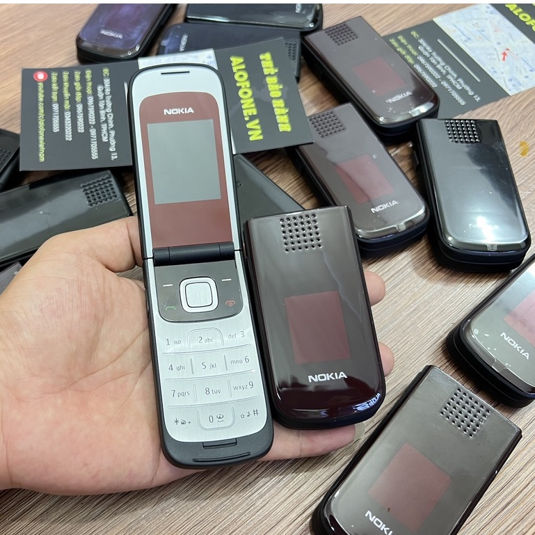 Điện Thoại Nokia 2720 Cổ Năm 2008 Nắp Gập Chính Hãng Mỏng Đẹp