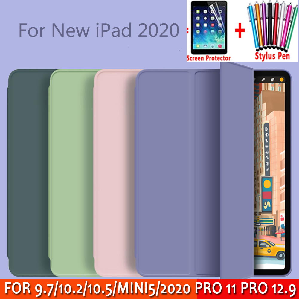 Bao da máy tính bảng Ipad A4 10.9 2020 8th Gen Pro 11 12.9 7th Gen 10.2 2018 6th 5th 9.7 2018 2017 Air 3 2 1 Mini 5 4