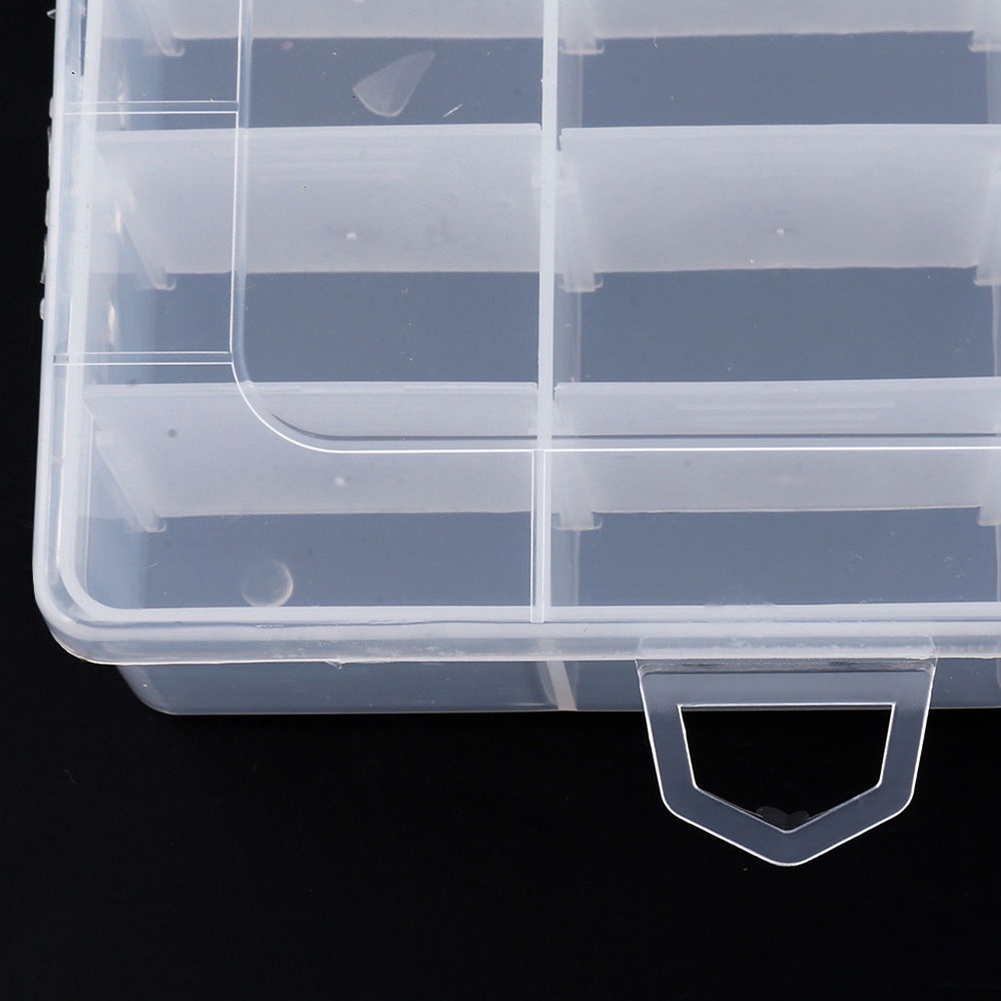 Hộp Nhựa 24 / 15 / 8 Ngăn Đựng Trang Sức / Hạt Câu Cá Có Thể Tháo Rời