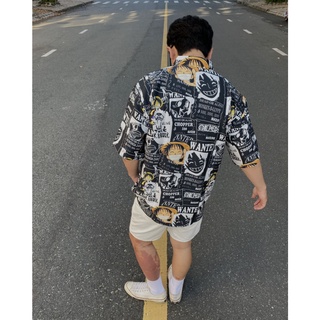 Áo sơ mi nam LUFFY chất lụa cotton