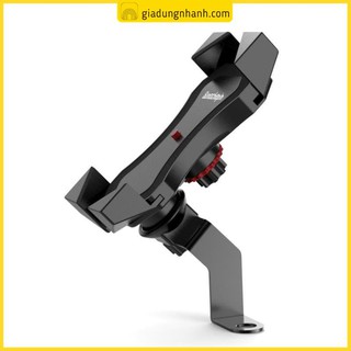 [VIP] Kẹp Điện Thoại Giá Đỡ Điện Thoại Xe Máy 4 Góc Siêu Chắc Chắn Chống Rung Chống Cướp Tiện Lợi