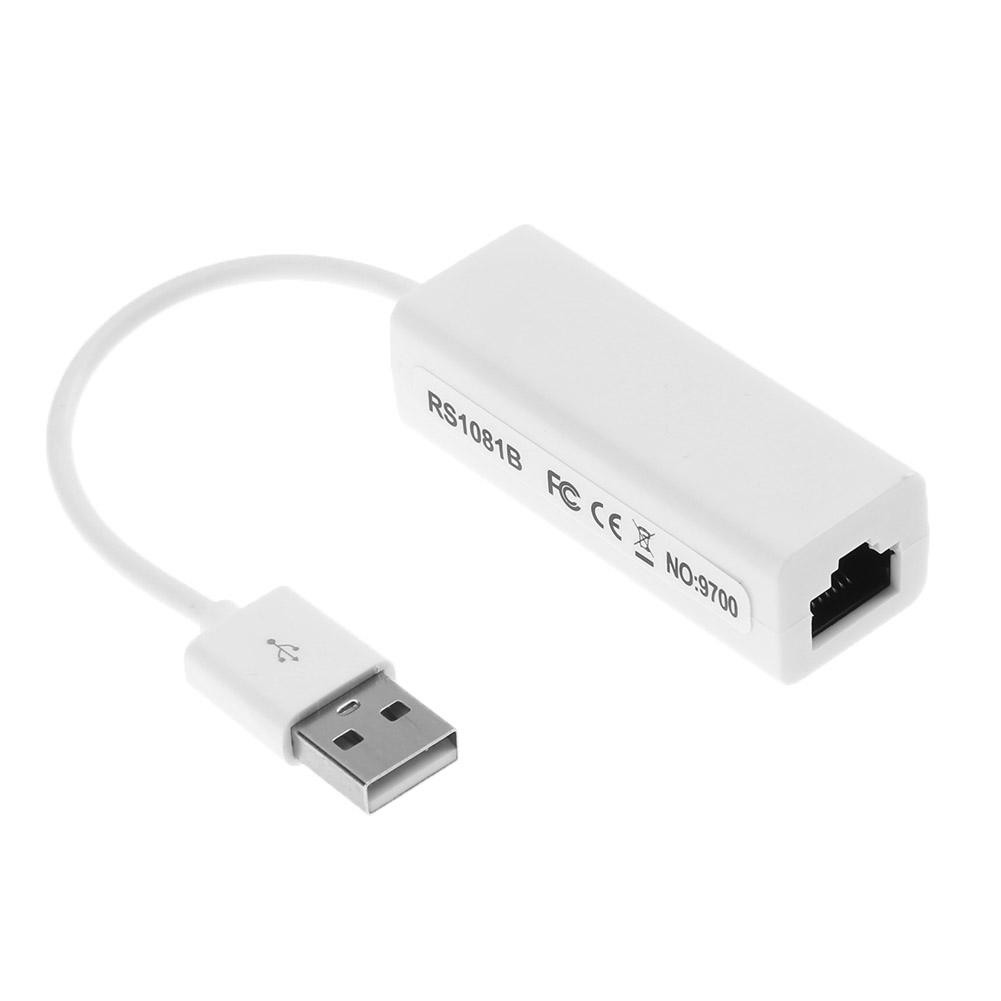 Đầu chuyển đổi mạng LAN Ethernet từ cổng USB 2.0 sang RJ45 10/100Mbps kèm phụ kiện cho máy tính | WebRaoVat - webraovat.net.vn