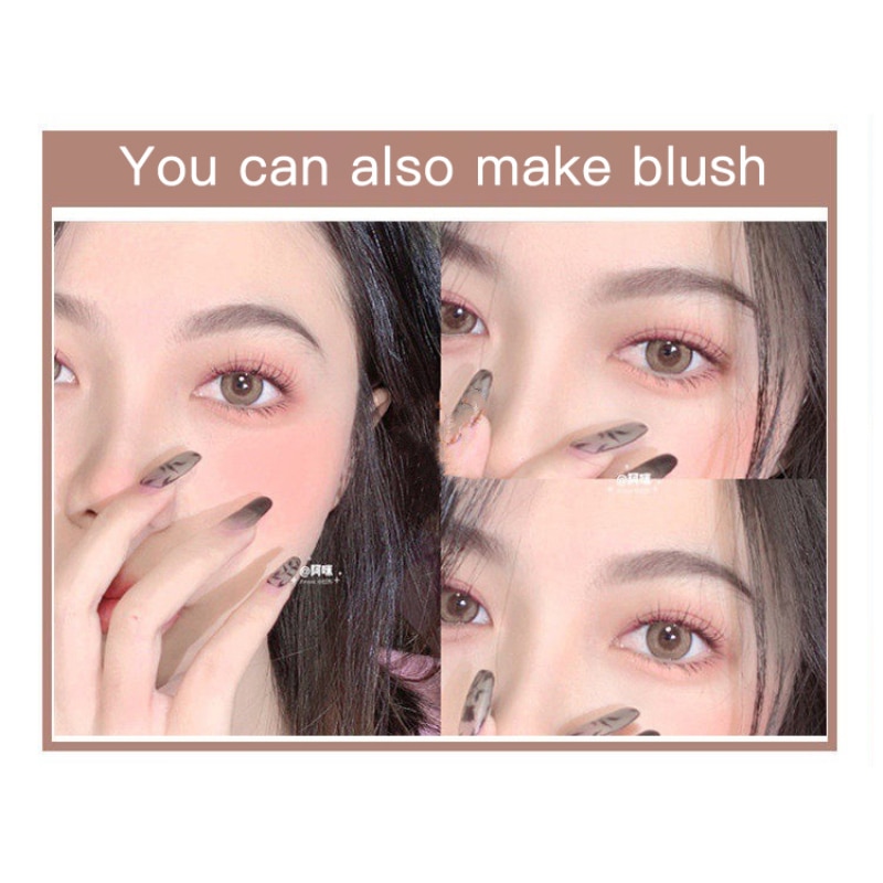 Phấn Má Hồng Dạng Lỏng 6 Màu Nhung Lì Lâu Trôi Tự Nhiên