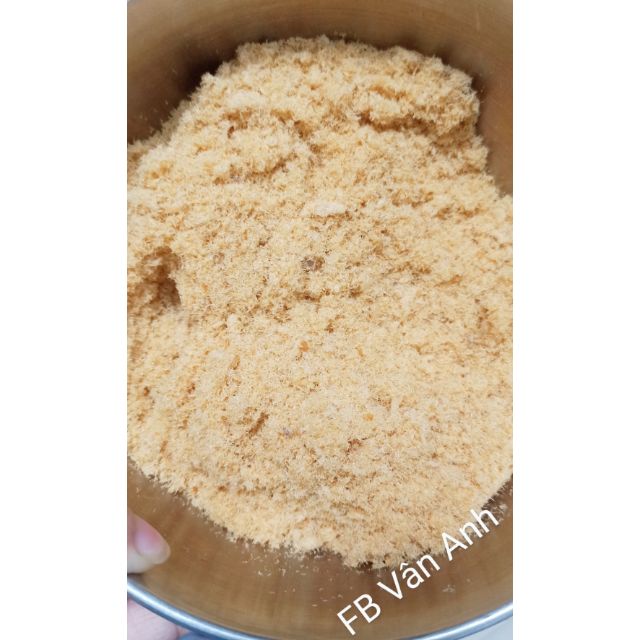 Chà bông cá lóc nhà làm