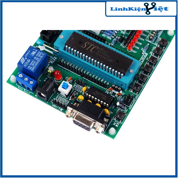 Kit EASY 8051 chống ngắn mạch màn hình LCD1602 và LCD12864