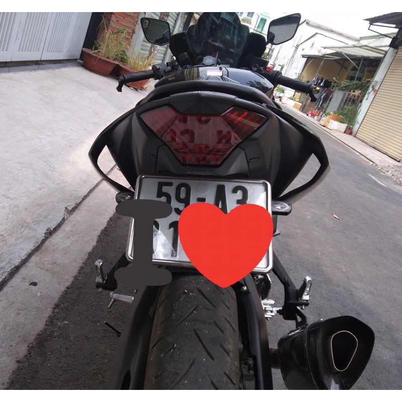 Ốp đuôi mẫu mới cho Yamaha YZF R3 tất cả các đời và MT03 2022