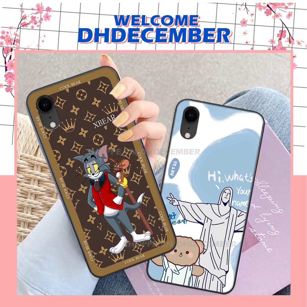 Ốp lưng iphone XR in hình 3D  doll@ siêu chất - nhân vật H.OẠT H.ÌNH