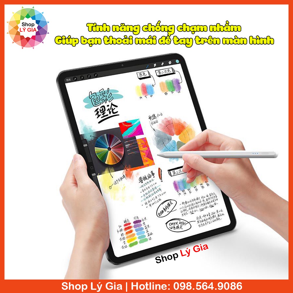 [Mã 155ELSALE giảm 7% đơn 300K] Bút cảm ứng dành cho iPad - Stylus Pen 6 Pro