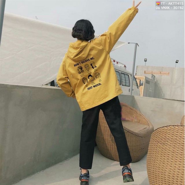 🎆𝐃𝐮̀ 𝟐 𝐋𝐨̛́𝐩🎆 BAC Áo Khoác Dù 2 Lớp In Hình 2 Mặt (Kèm Video, Hình Chụp Thật) | BigBuy360 - bigbuy360.vn