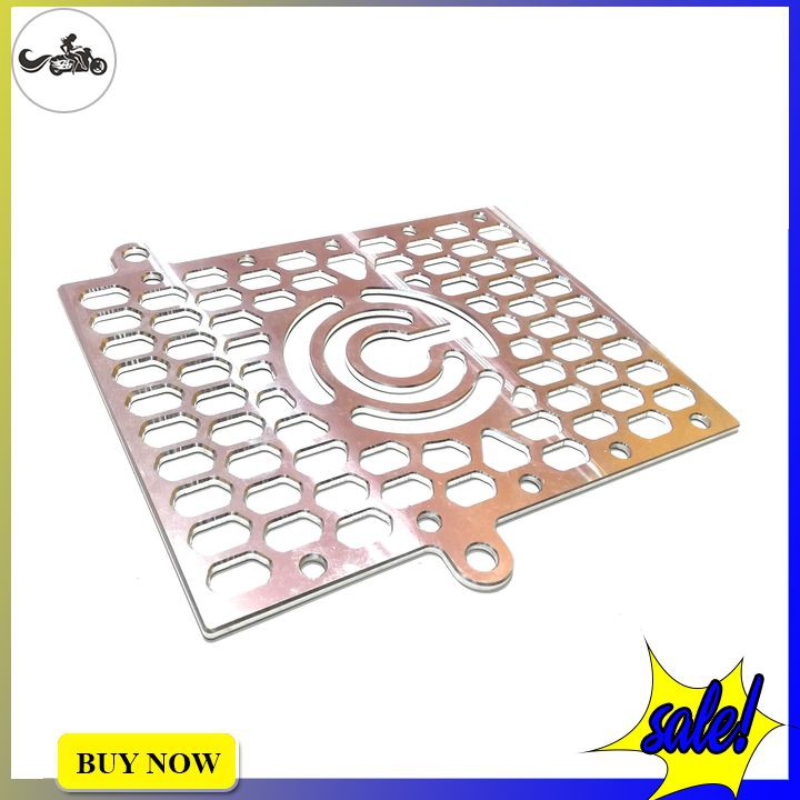 Che két nước nhôm CNC dày dặn cho xe Exciter135 gắn như zin không cần chế