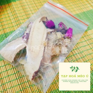 Trà Cam Thảo Hoa Hồng Cúc-detox thảo mộc -Gỉam Stress, Gỉam mụn