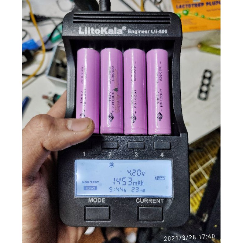 📢📢Cell Pin 18650 cũ 2000mAh xả cao  hàng chính hãng Lishen⚡⚡ 📢📢