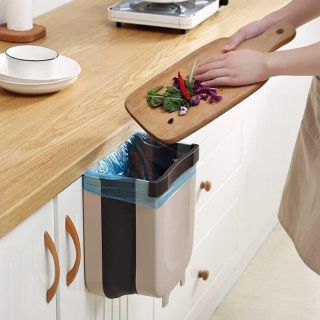 Thùng đựng rác phòng bếp gấp gọn