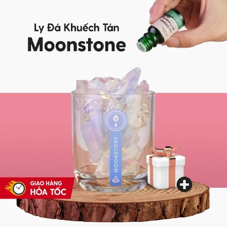 Bộ Đá Khuếch Tán Tinh Dầu Pha Lê Moonstone HENY GARDEN Tạo Mùi Hương Nhẹ Nhàng Thay Thế Máy Xông