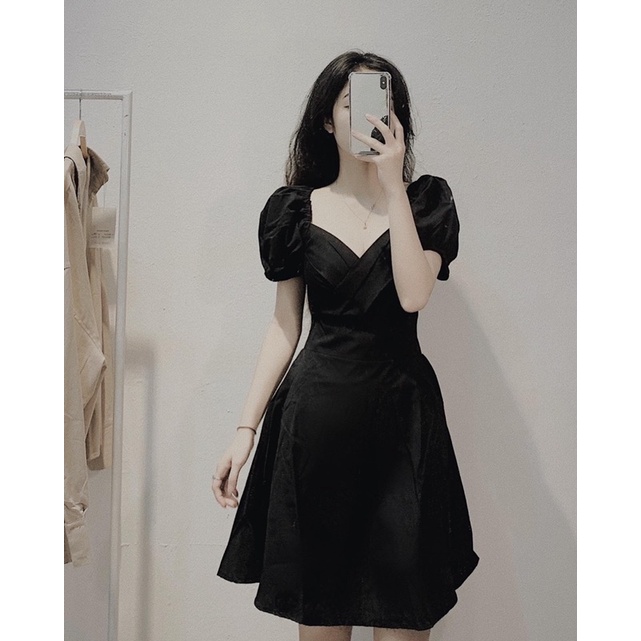 váy bo chun vai chéo ngực cực xinh | BigBuy360 - bigbuy360.vn