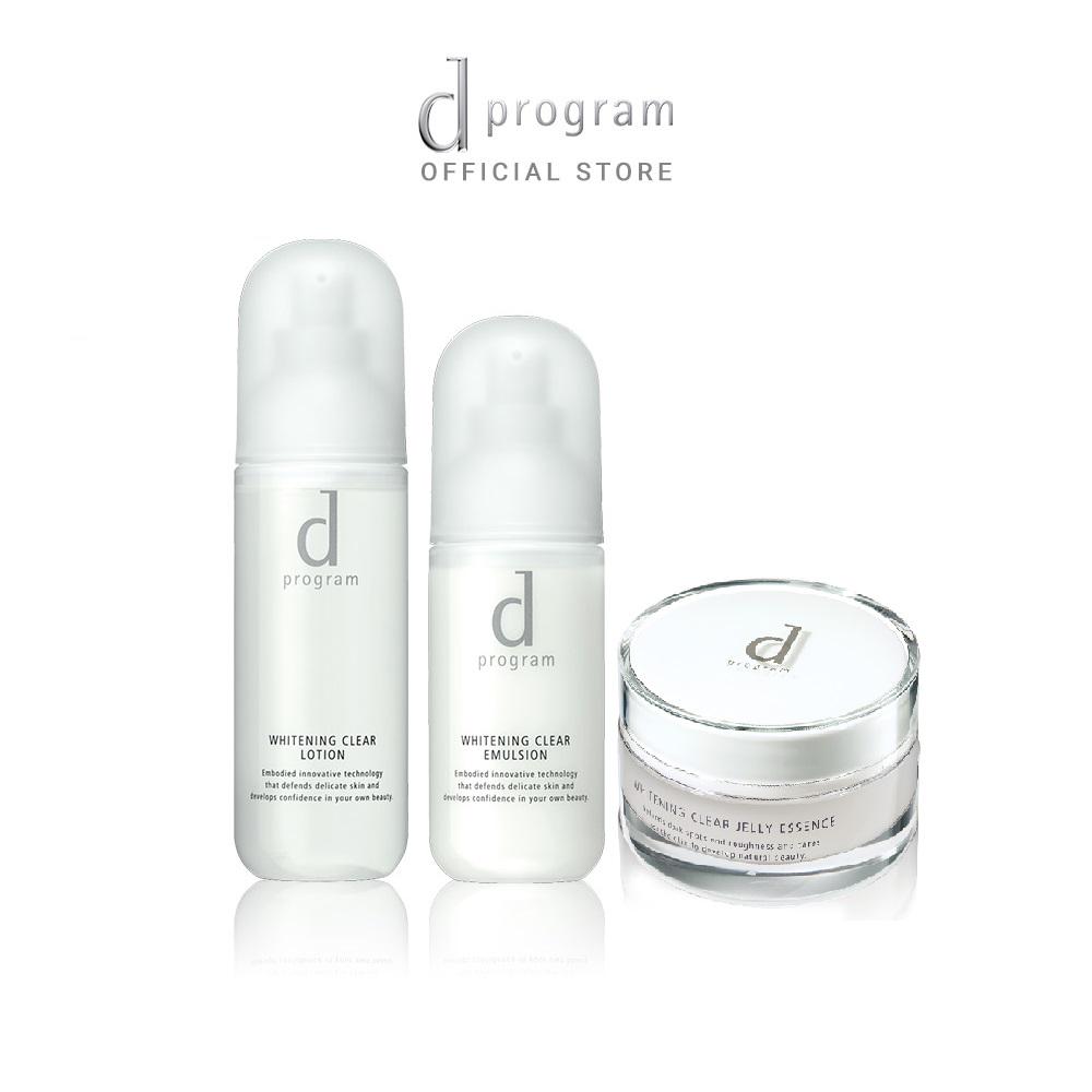 Bộ 3 sản phẩm dưỡng trắng da d program (125ml + 100ml + 60g)