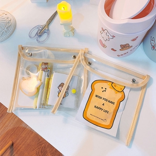 Túi đựng dụng cụ học tập bằng nhựa PVC trong suốt chống thấm nước