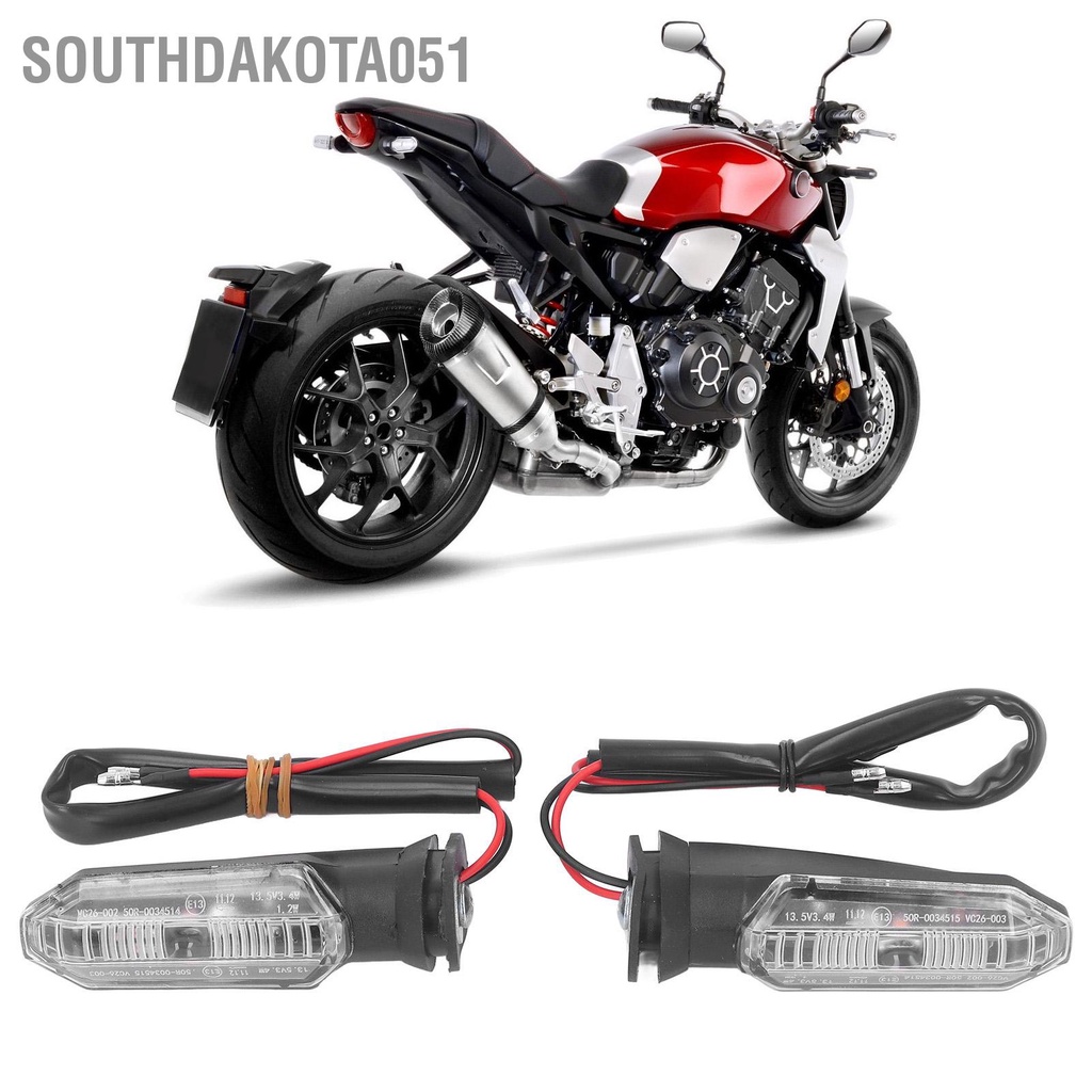 Southdakota051 2 cái Đèn báo rẽ LED xe máy nháy thay thế cho CB250R CB150R CB1000R