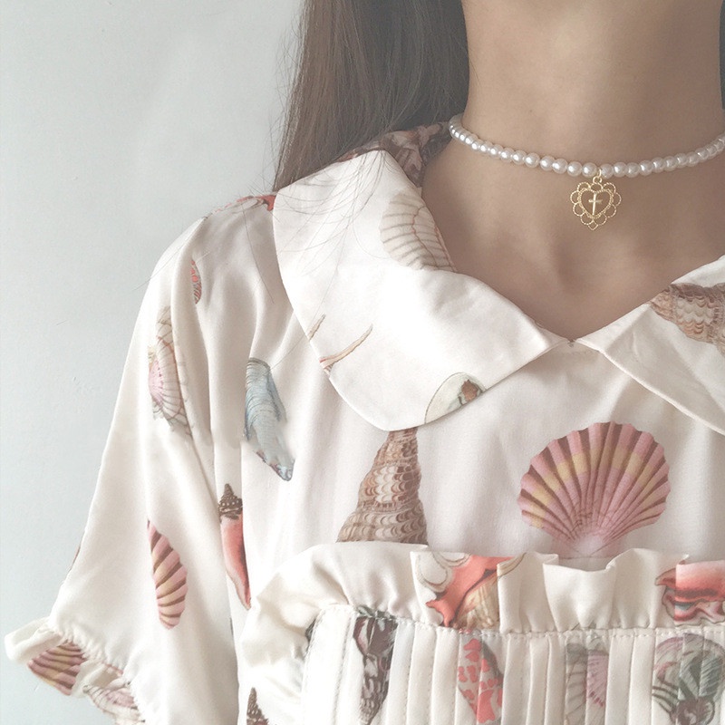 Vòng cổ choker Phong Cách Nhật Hàn Cá Tính