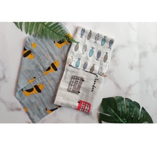 Set 3 khăn sữa Aden sợi tre