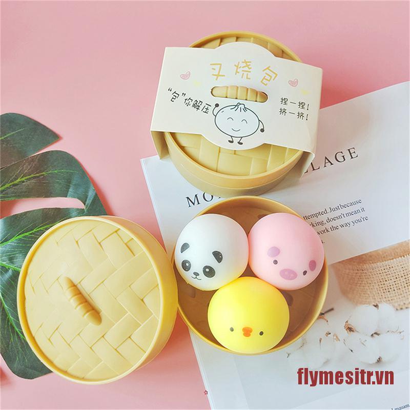 FLY Figet Toys Bun Squishy Antistress Toys Old Mochi Anti-stress Toys Hand Kids Fidget Stress Gift Poppit Jokes Stress