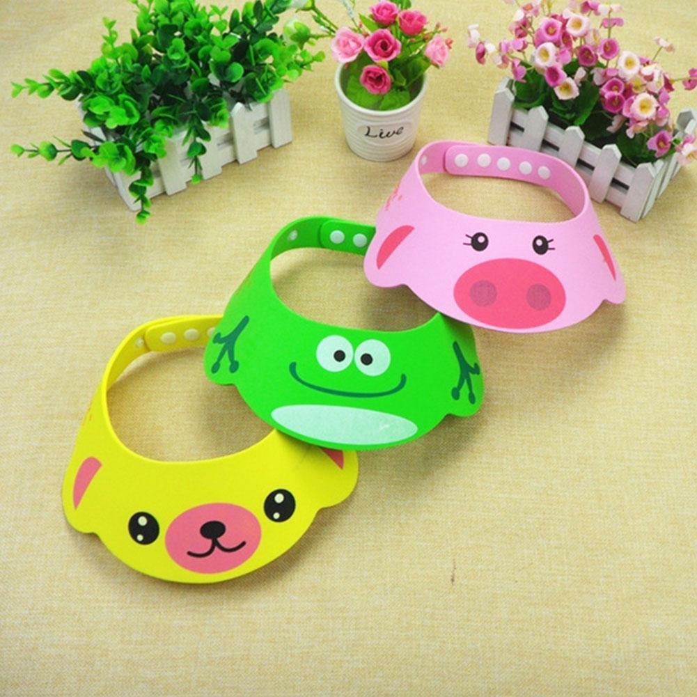 Mũ chắn nước gội đầu bảo vệ tai và mắt cho bé U7W4