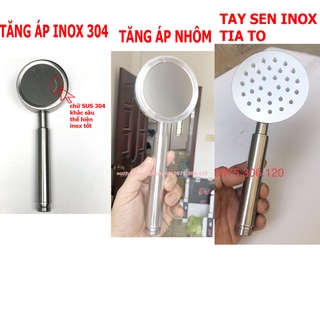 {THAY TĂNG ÁP INOX] Củ Sen Tắm XANH ĐỎ Vòi sen tắm NÓNG LẠNH INOX 304 N2002 Fotar và tay sen inox 304 và dây sen đủ bộ