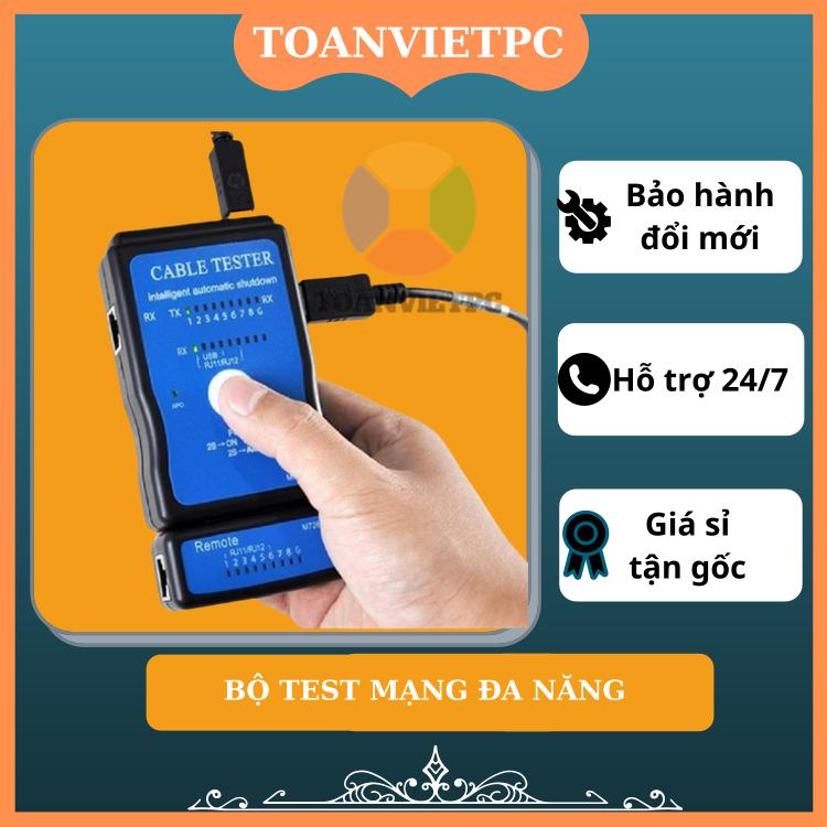 Thiết bị test cáp mạng | Hộp kiểm tra dây mạng đa năng M726AT | SY-168- Test được cả dây usb-dây máy in
