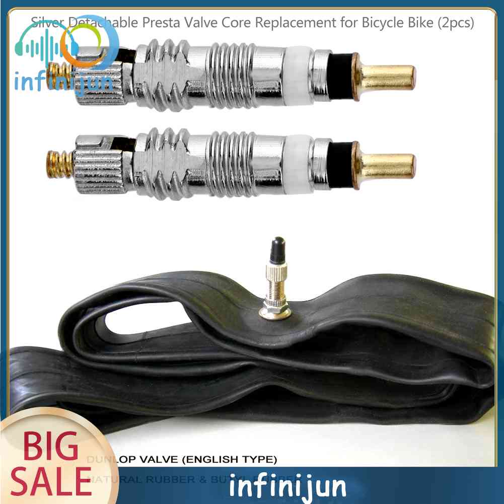 Van Presta Màu Bạc Có Thể Tháo Rời Cho Xe Đạp Leo Núi