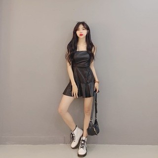 Đầm 2 dây chữ A