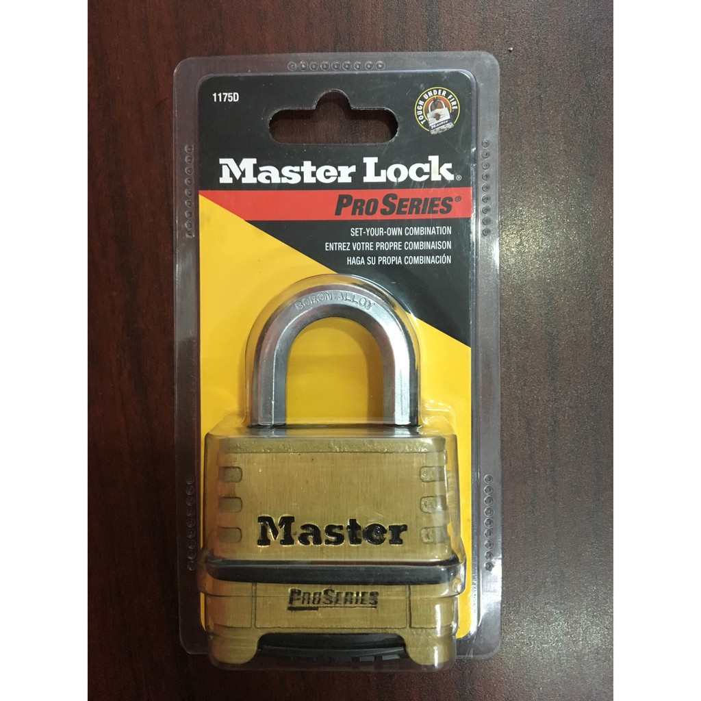 phụ kiện Khóa móc mở số Master Lock 57mm 1175D (Vàng Đồng) giá rẻ