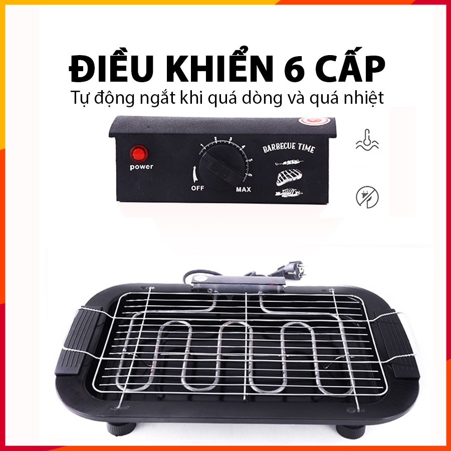 Bếp lẩu nướng điện đa năng 2 trong 1 model BL01 cao cấp tiện lợi an toàn BH 6 THÁNG - SIÊU THỊ 365 - BL01