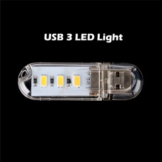 Đèn USB Mini 3 Bóng LED Tiện Dụng