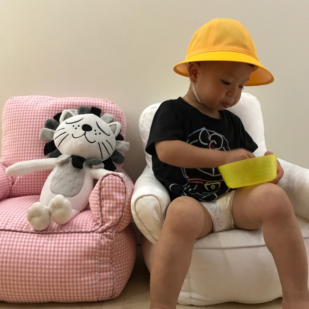 Ghế lười King Lazy Hạt Xốp - An Toàn Cho Bé, Tiện Lợi Cả Nhà ,Chất liệu vải nhập Mexico Mềm mịn
