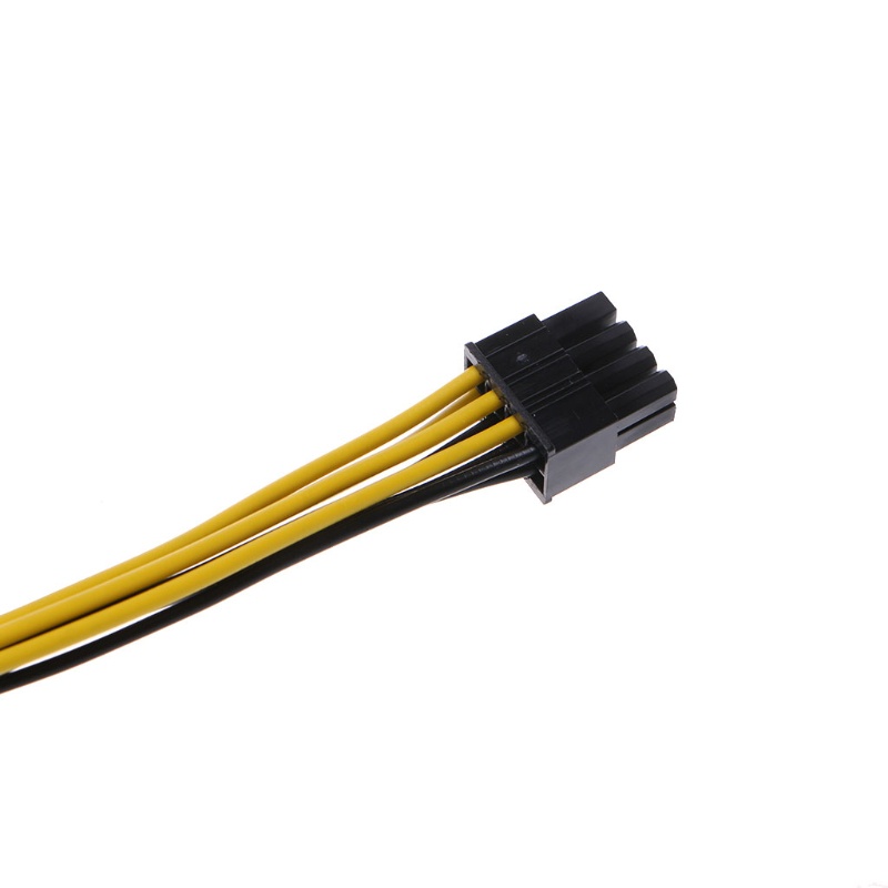 ✿ Bộ 5 Dây Cáp Nối 6 Pin PCI Express 6 Pin Female Sang 8 Pin Male