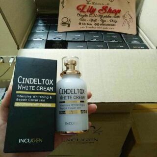 Sale sốc!!!! Kem truyền trắng Cindel Tox - Hàn Quốc