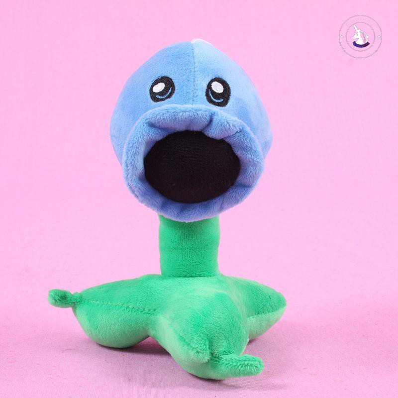 17cm High Quality PP Cotton Plants vs Zombies Snow Pea Lovely Plush Toys For Children PVZ Soft Stuffed Toys Dolls