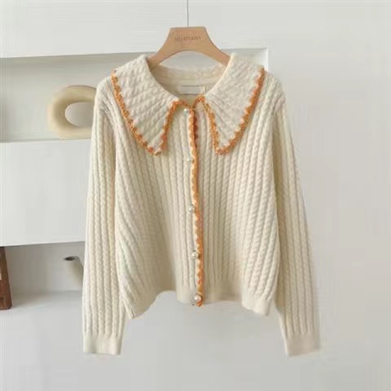 Áo len tiểu thư màu vintage siêu xinh