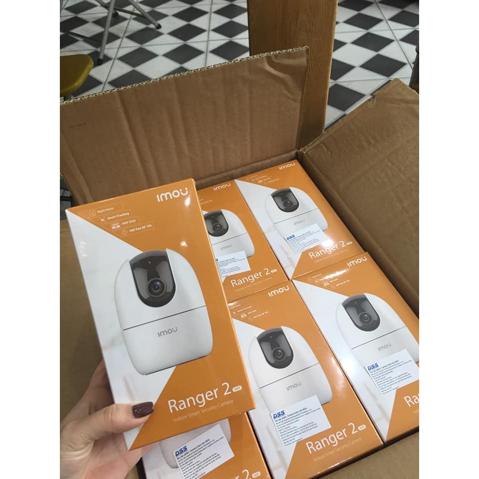 Camera IP 4M WIFI (XOAY 360) IMOU Ranger 2 A42P-B  Độ nét cao 2K