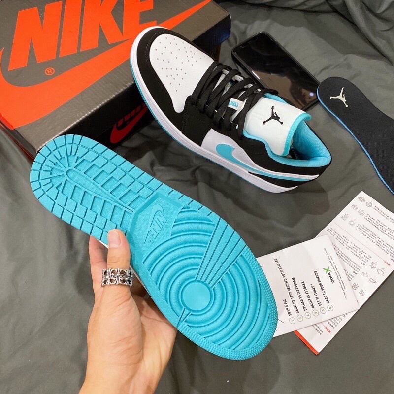 GIÀY JD1 XANH ĐEN 1:1 SC [ FULL BOX + FREE SHIP ]