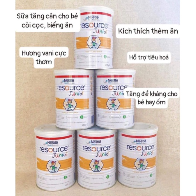 Sữa tăng cân Resource Junior nội địa Đức 400g