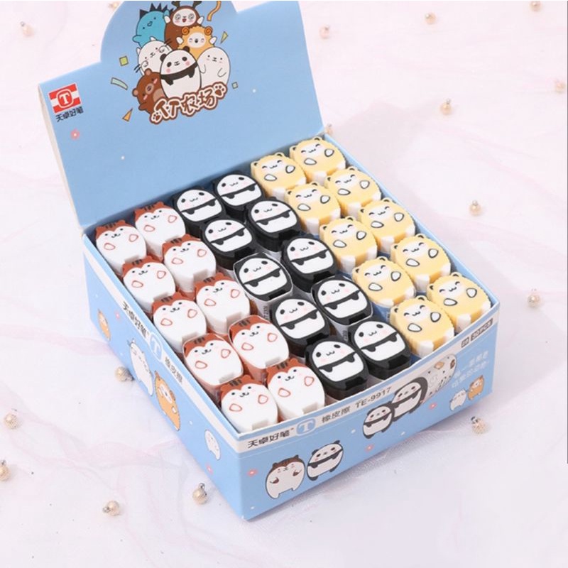 Tẩy - gôm hình biểu tượng siêu anh hùng siêu nhân hình thú cute