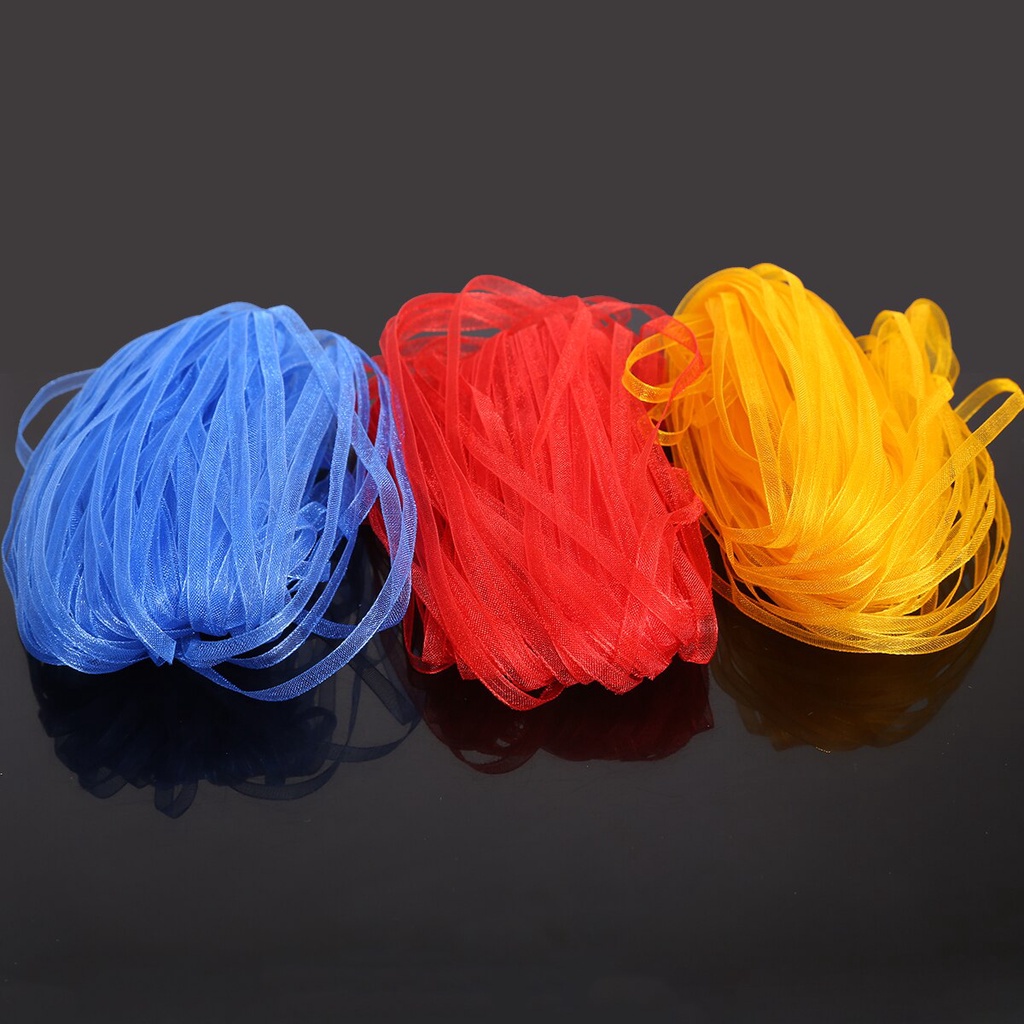 Cuộn dây ruy băng dài 20 yard rộng 3mm trang trí hộp quà cho tiệc cưới diy