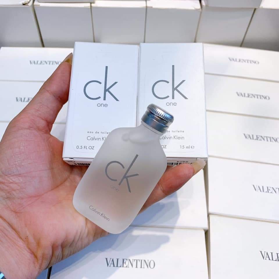(Auth) Nước hoa Unisex Calvin Klein CK One 15ml