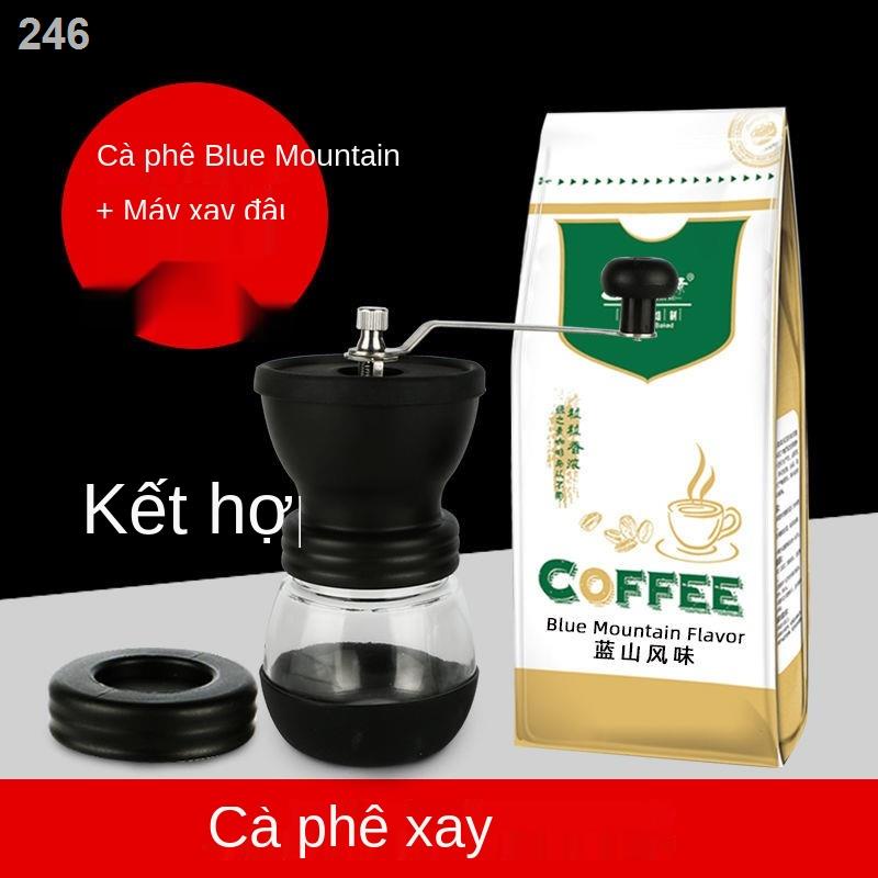 【HOT】Hạt cà phê xanh Blue Mountain espresso Ý nhập khẩu rang bột đen mới xay