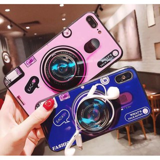 Samsung A70 A10 A20 A30 J7 Pro J4 J2 Core M10 M20 M30 Camera Soft Phone Cases Stand H