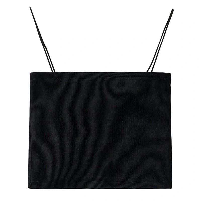 DUNEA Áo hai dây dáng ngắn thời trang quyến rũ cao cấp cho nữ