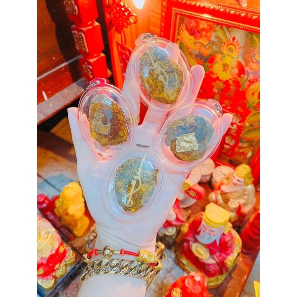 Mặt dây chuyền nhao mèo thủ công thái lan khô