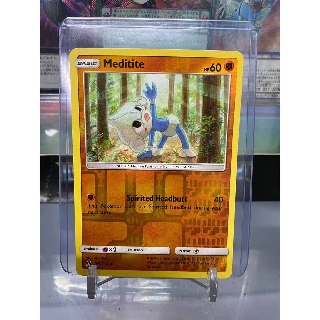 [ Dưa Hấu Yugioh ] Lá bài thẻ bài Pokemon Meditite